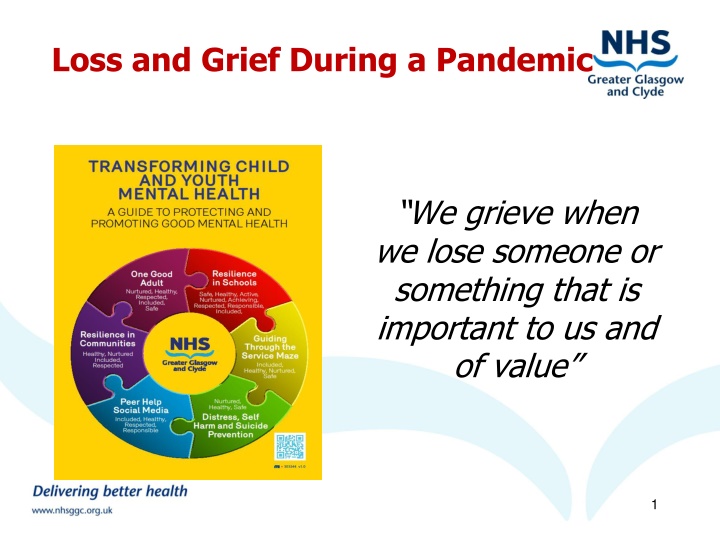loss and grief during a pandemic