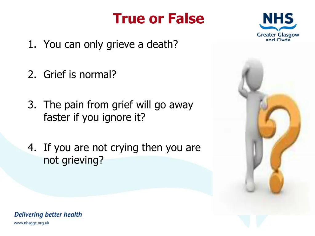 true or false