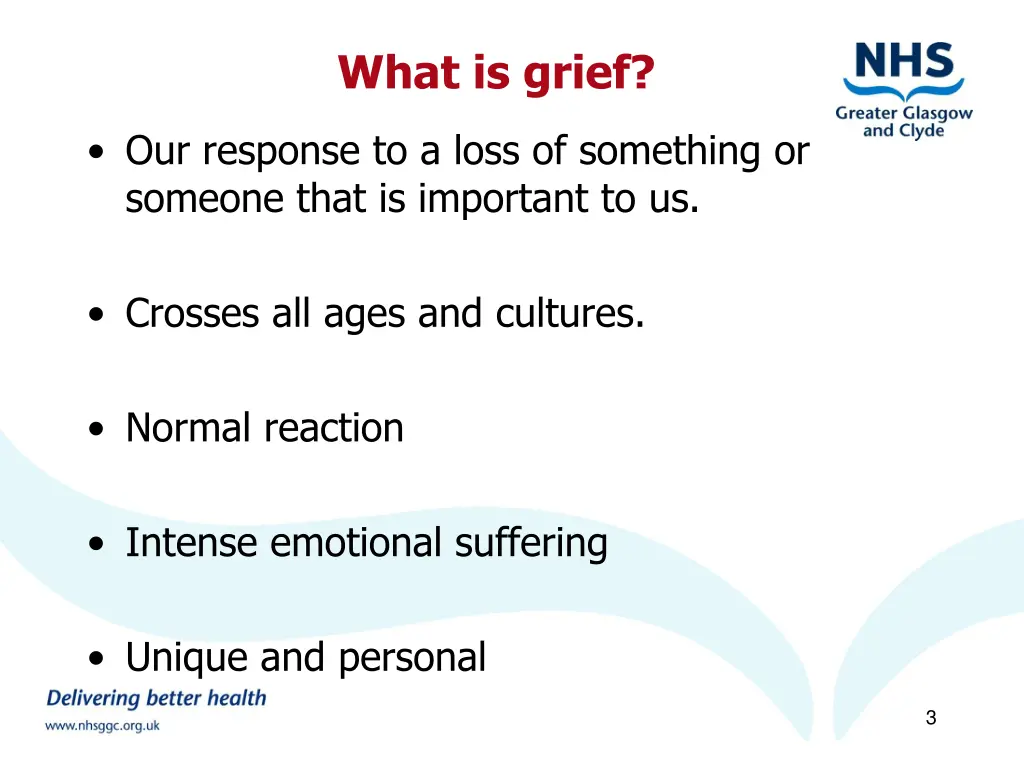 what is grief