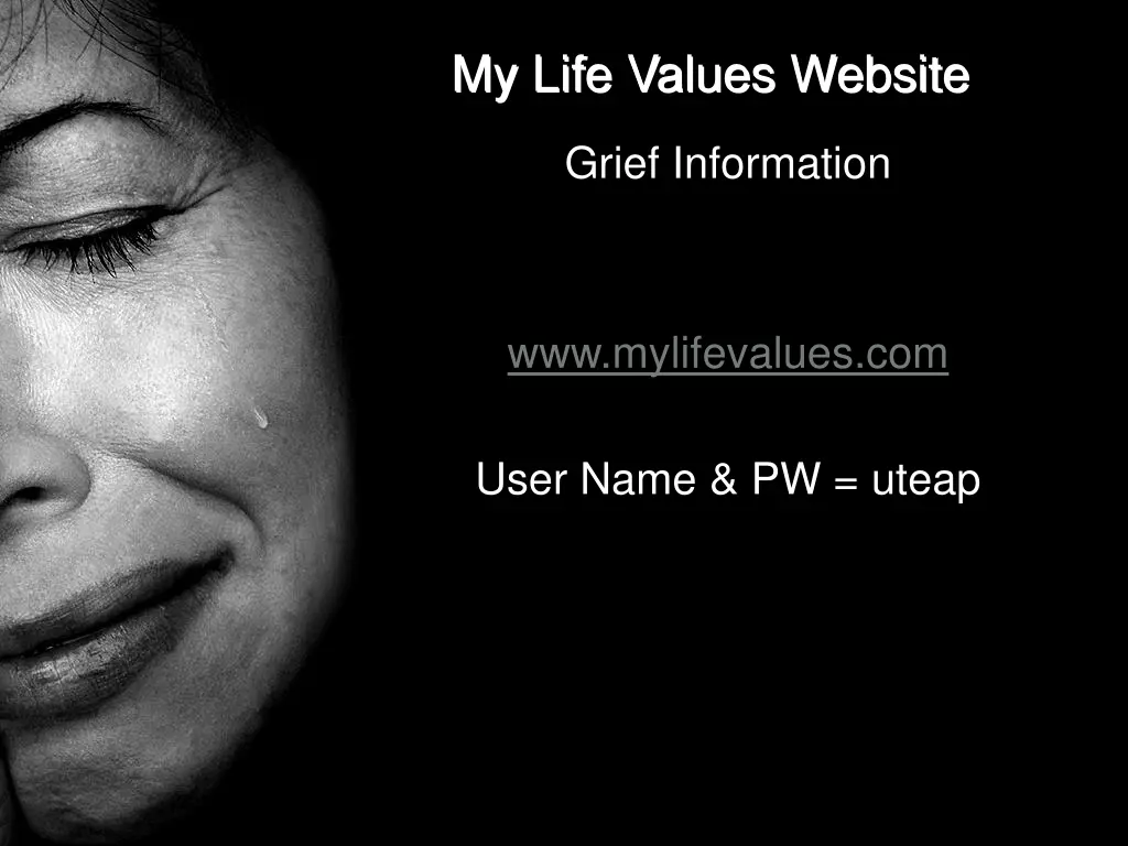 my life values website