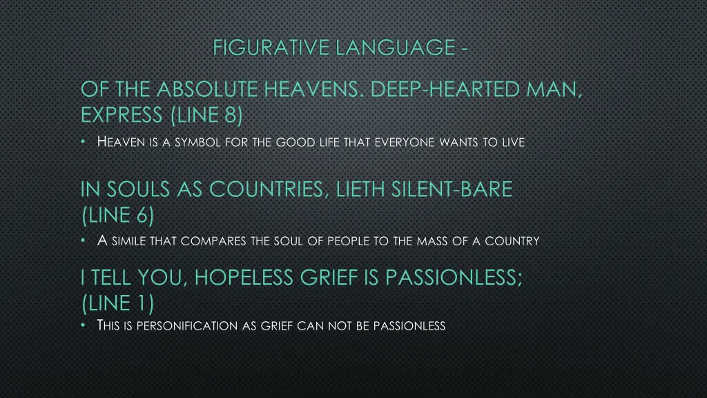 figurative language