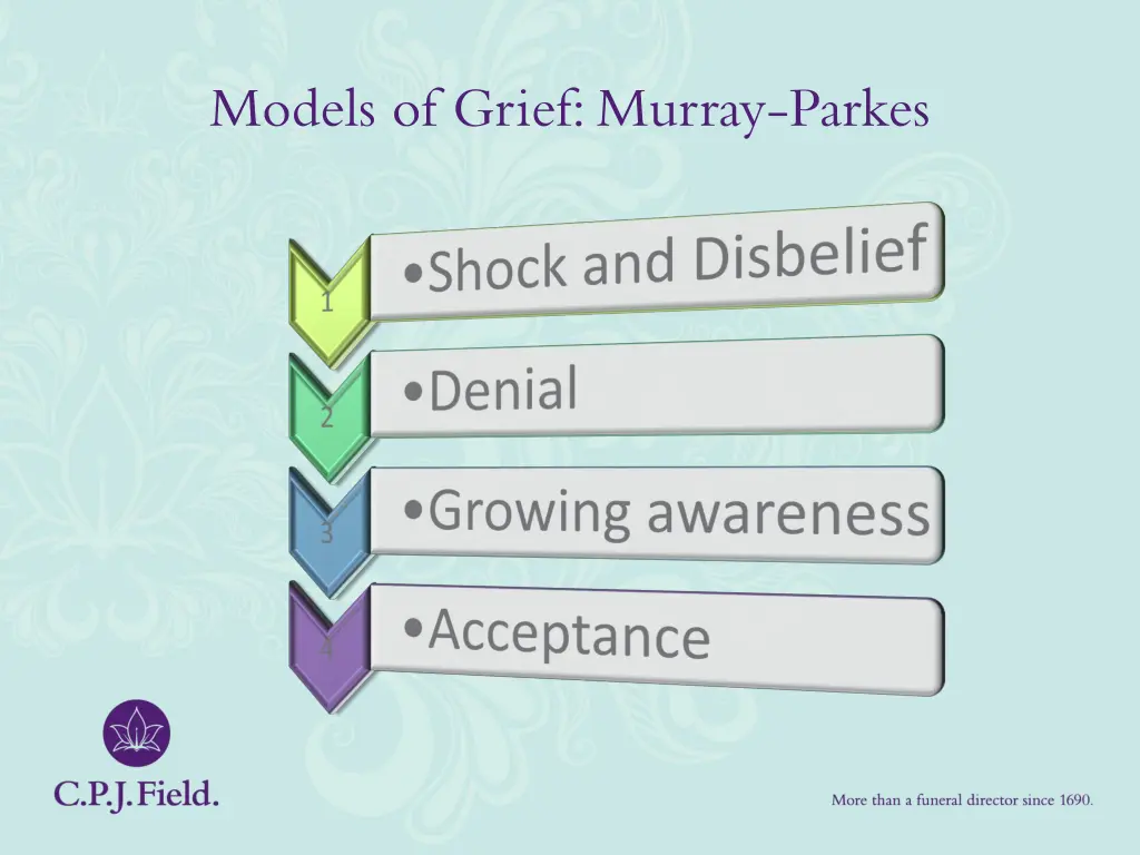 models of grief murray parkes