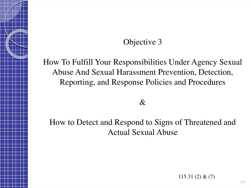 objective 3
