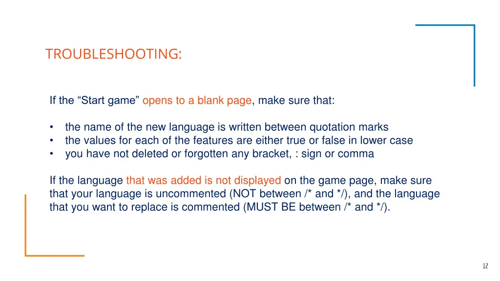 troubleshooting
