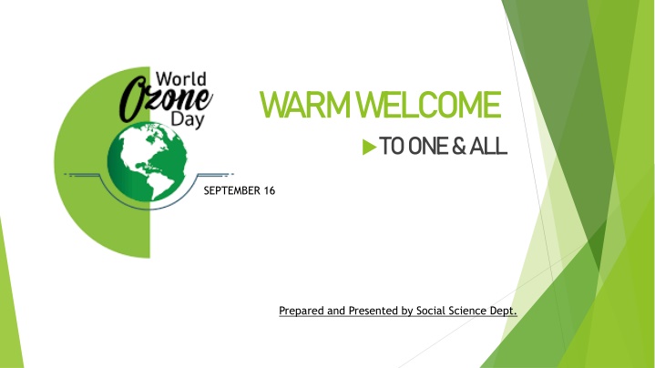 a warm welcome to one all