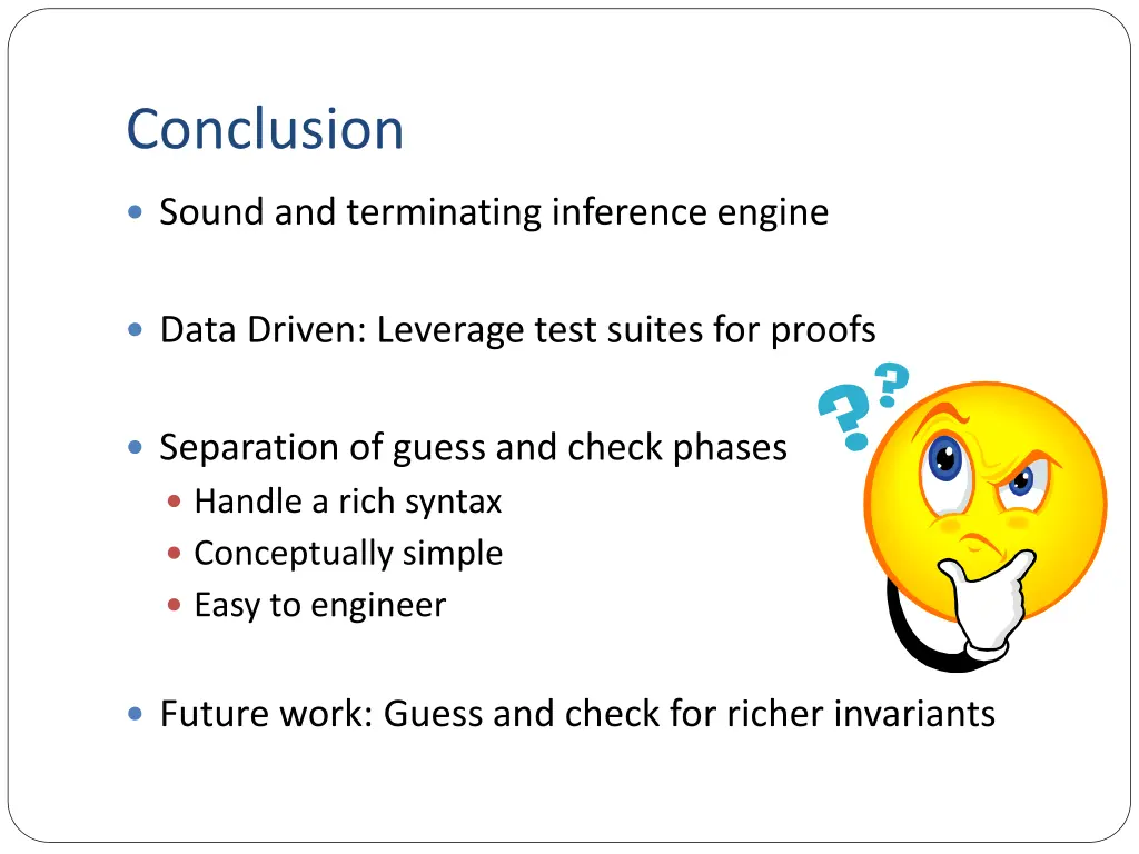 conclusion