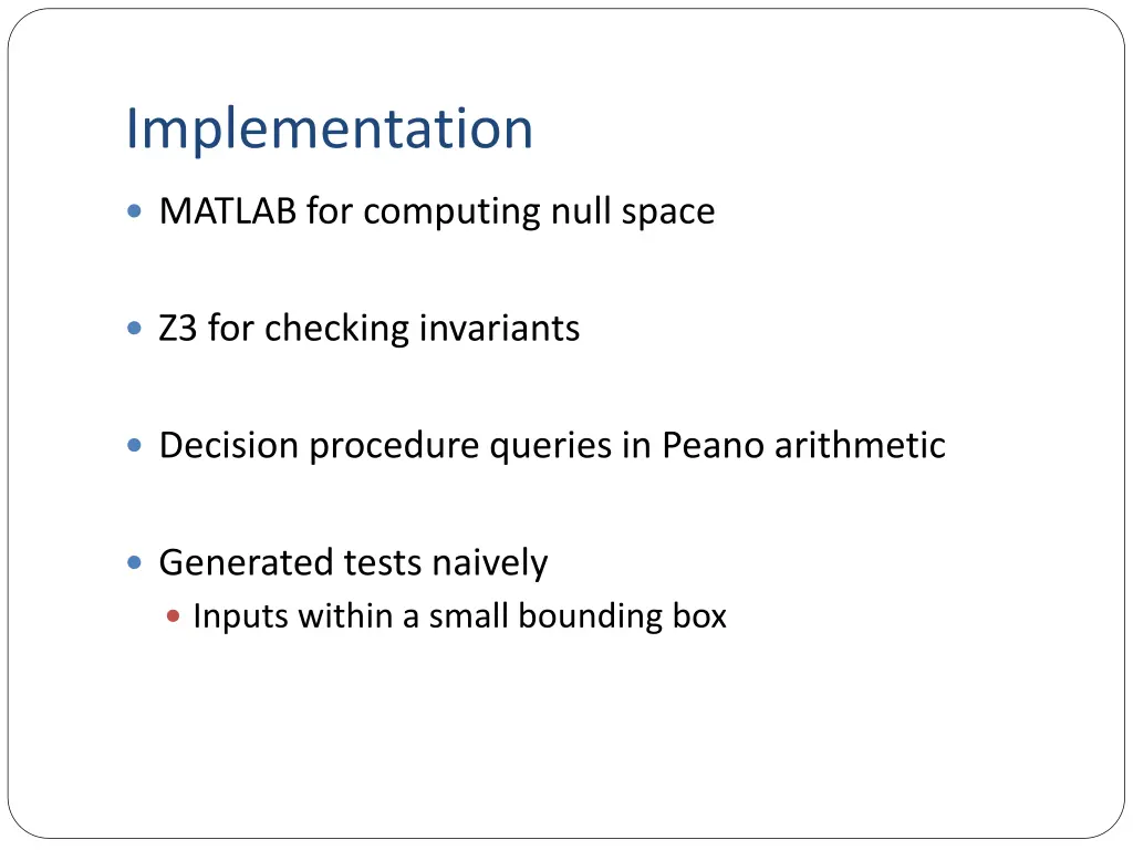 implementation