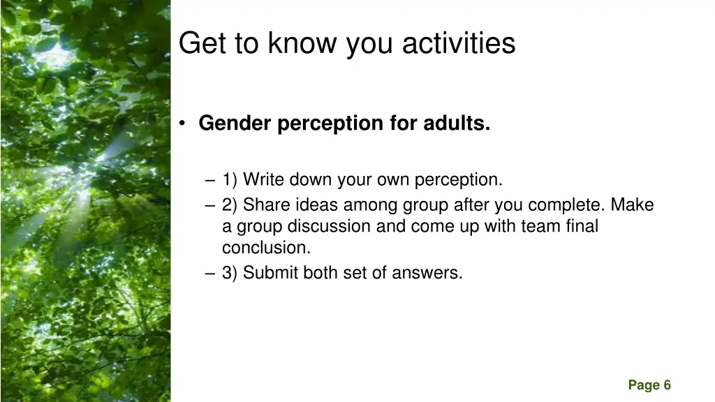 get to know you activities 1