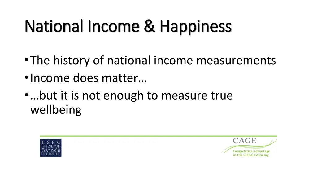 national income happiness national income