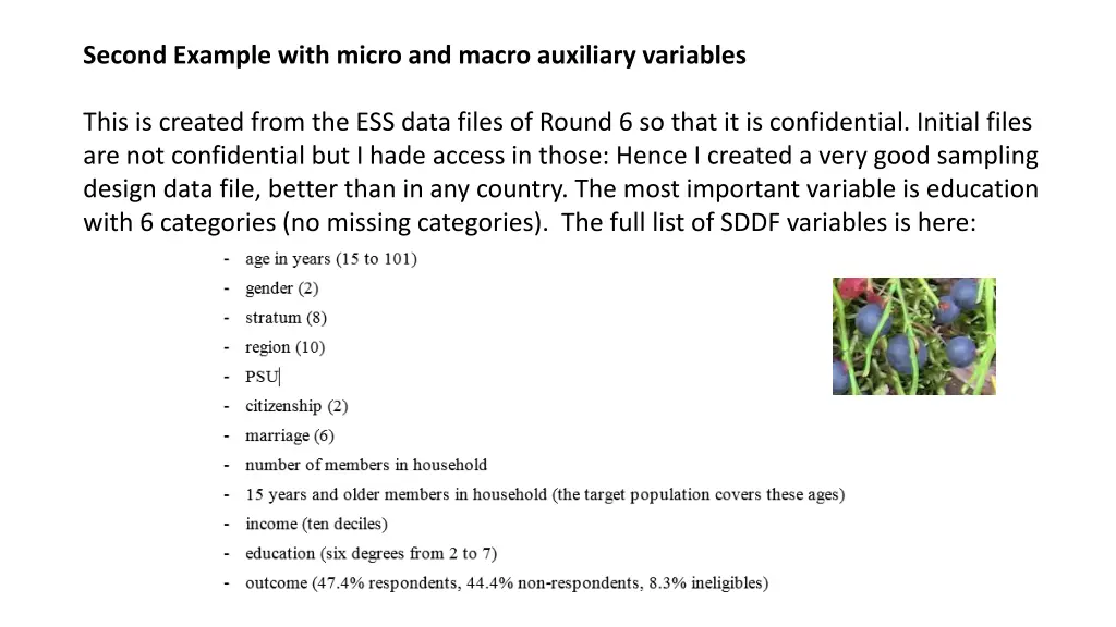 second example with micro and macro auxiliary