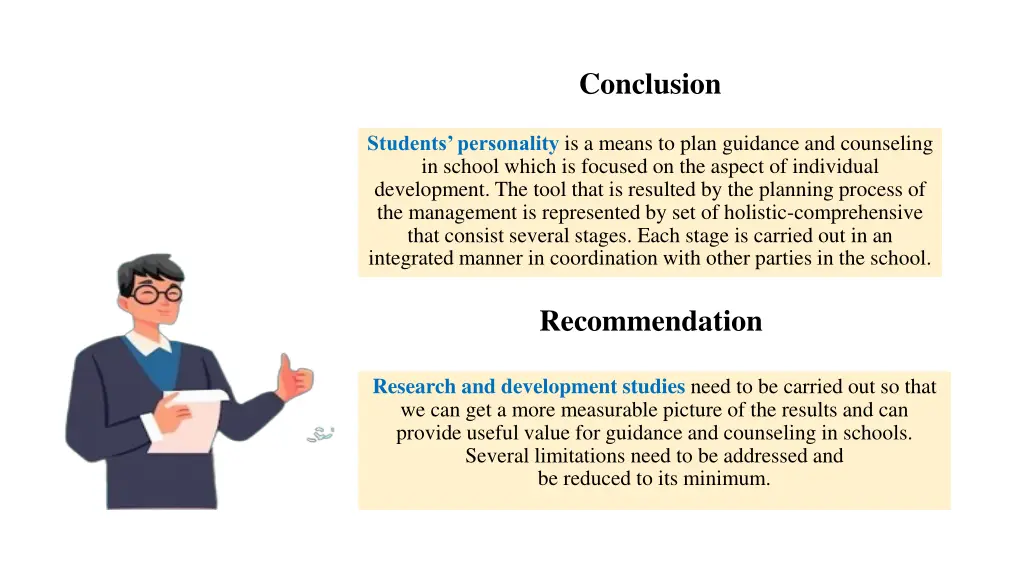 conclusion