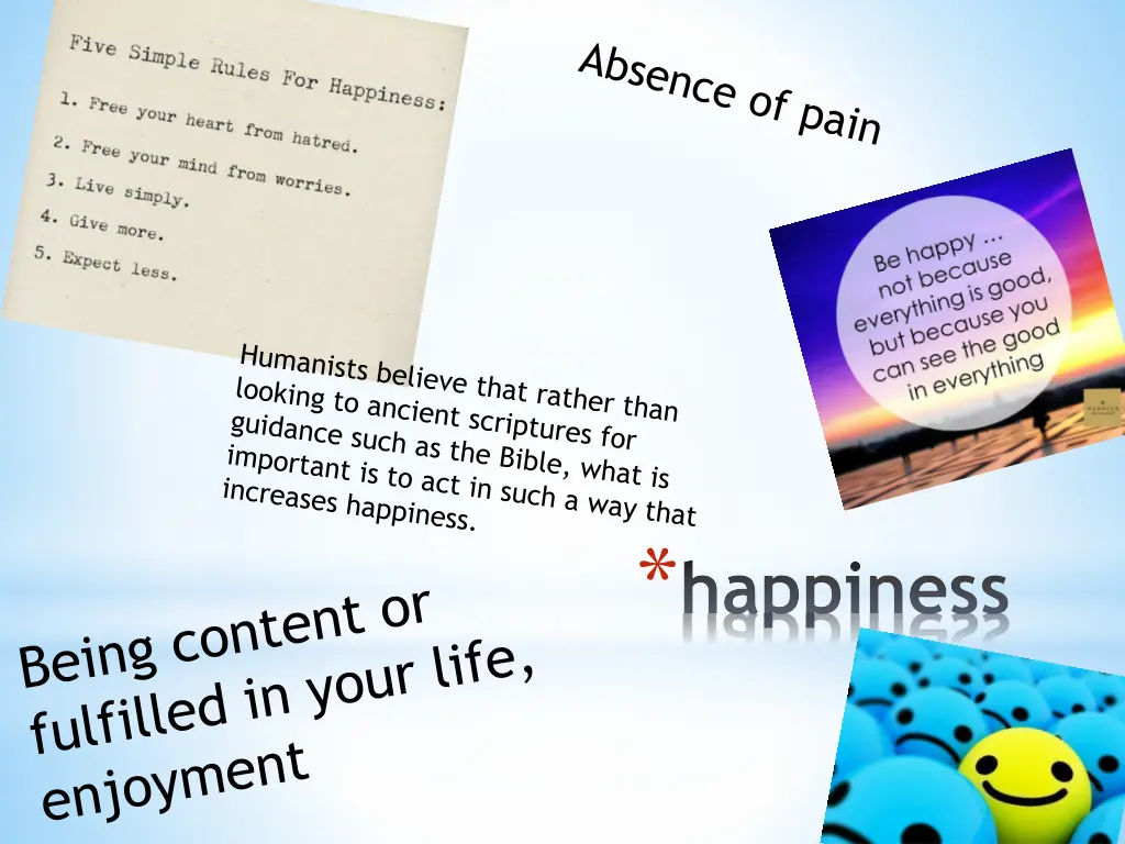 happiness