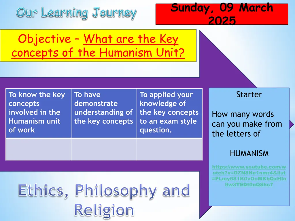 sunday 09 march 2025