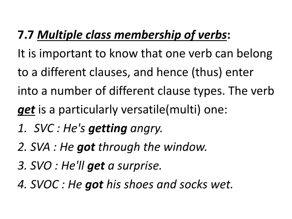 7 7 multiple class membership of verbs