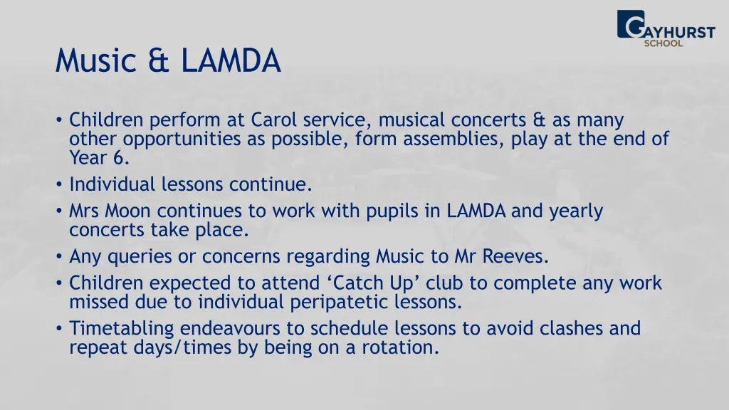 music lamda