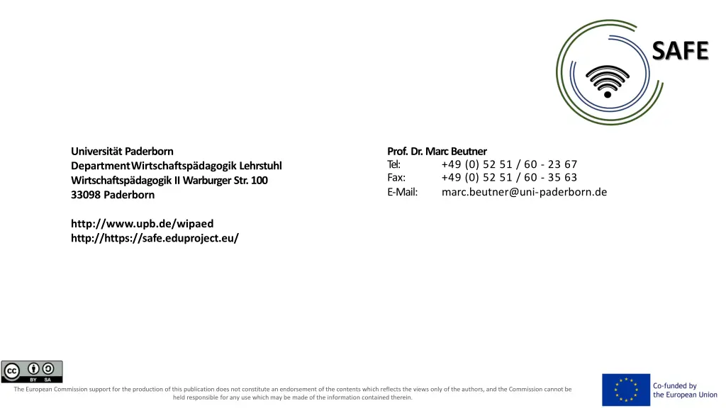 universit t paderborn department wirtschaftsp