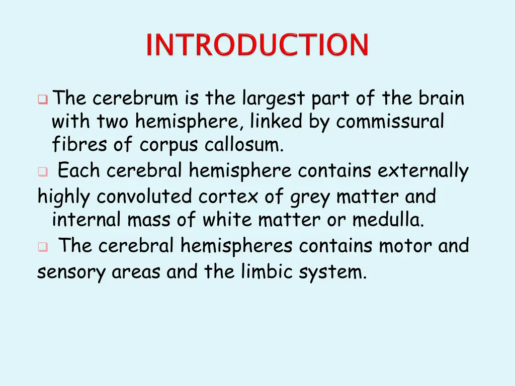 the cerebrum is the largest part of the brain
