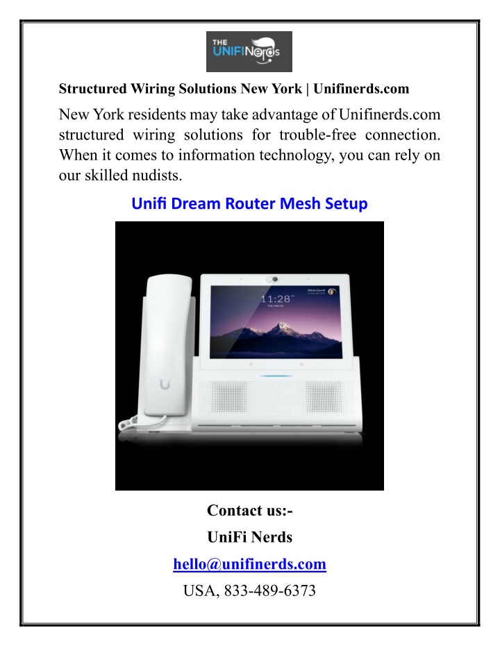 structured wiring solutions new york unifinerds