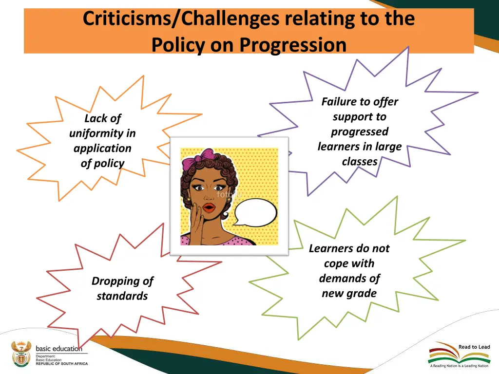 criticisms challenges relating to the policy