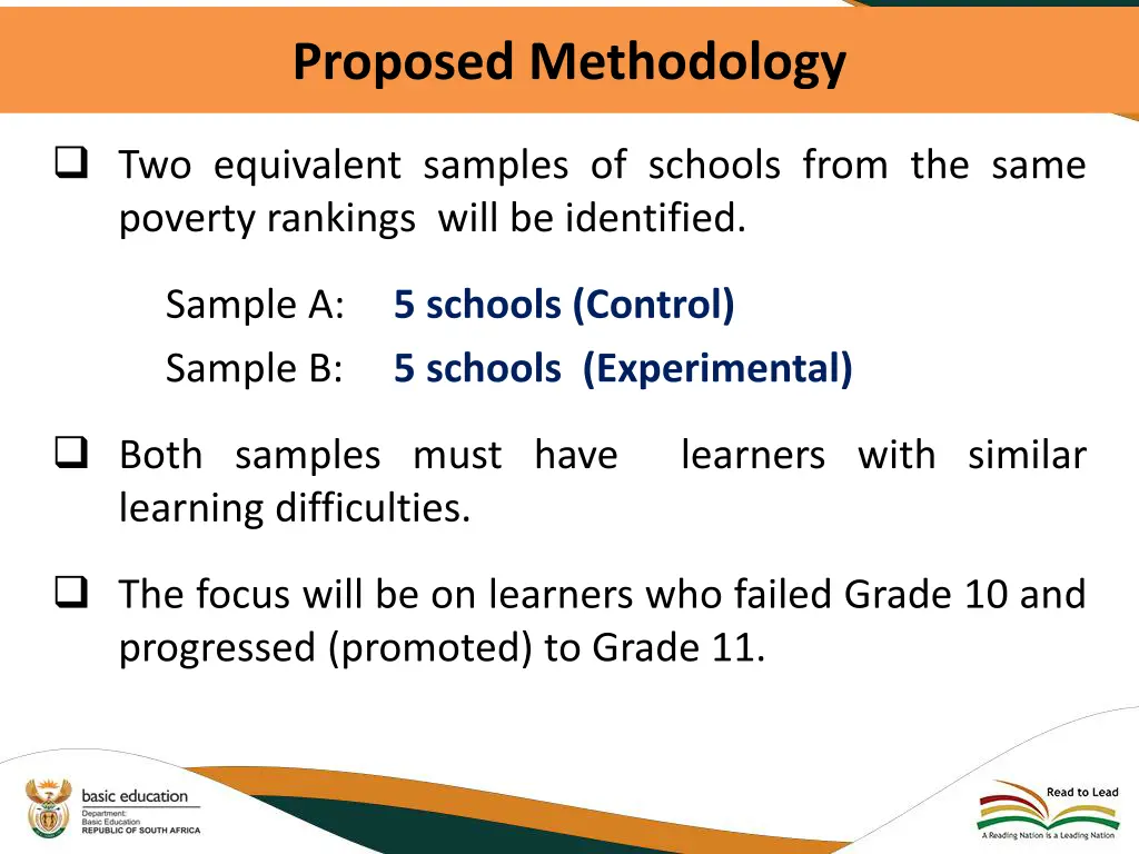 proposed methodology