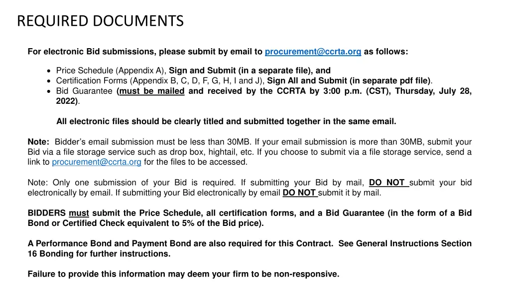 required documents 1