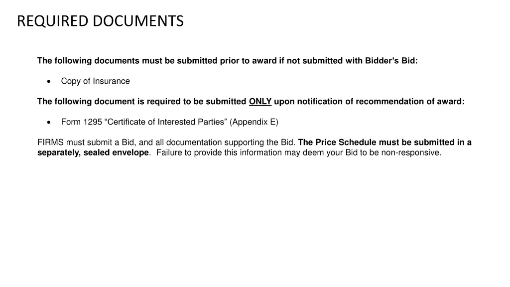 required documents 2