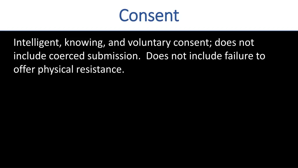 consent consent