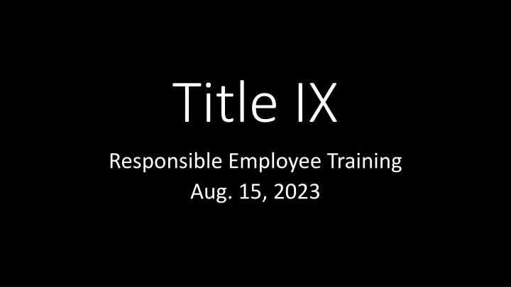 title ix