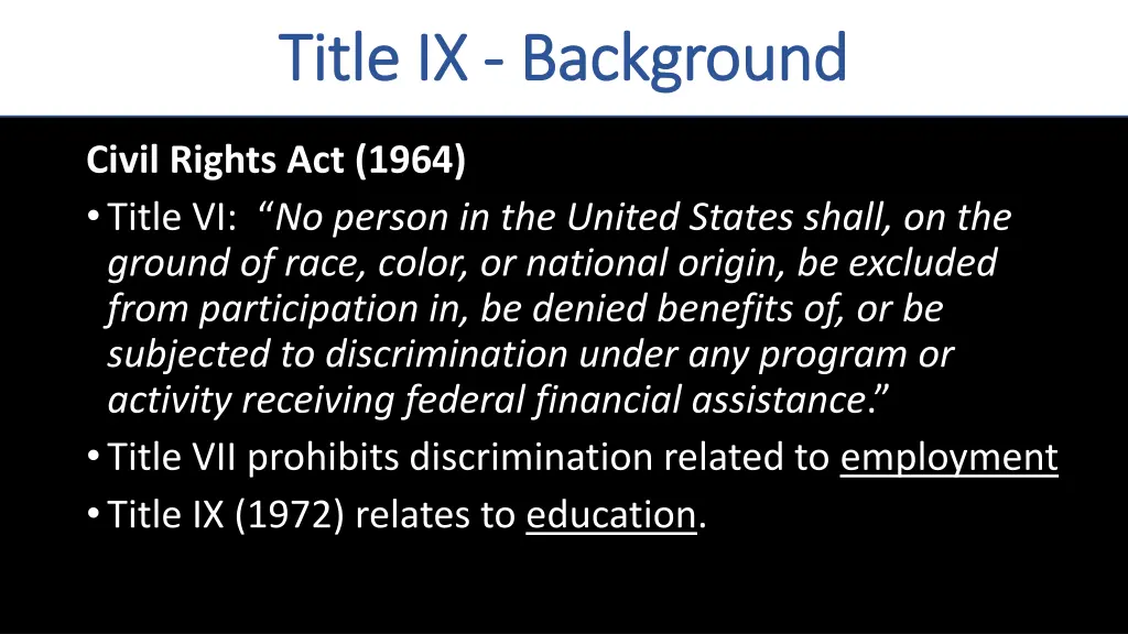 title ix title ix background background