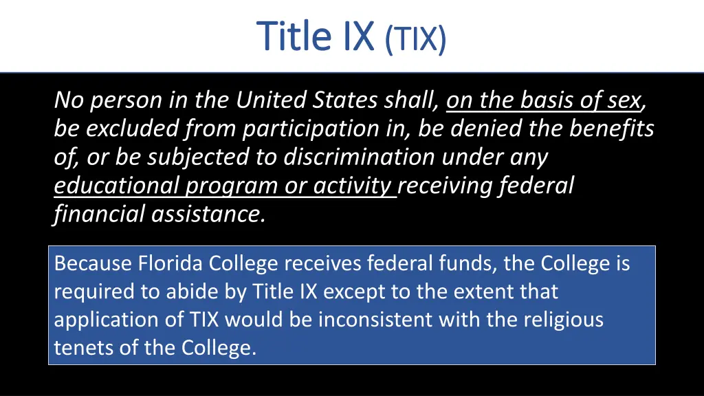 title ix title ix tix