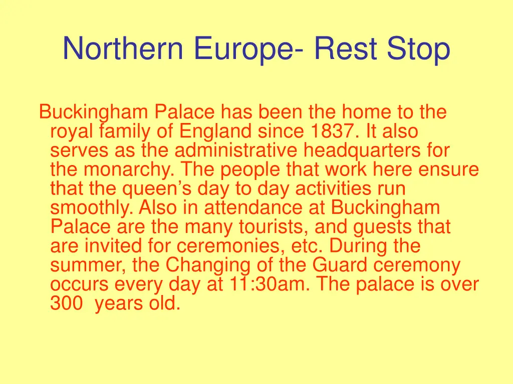 northern europe rest stop 2
