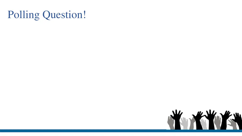 polling question