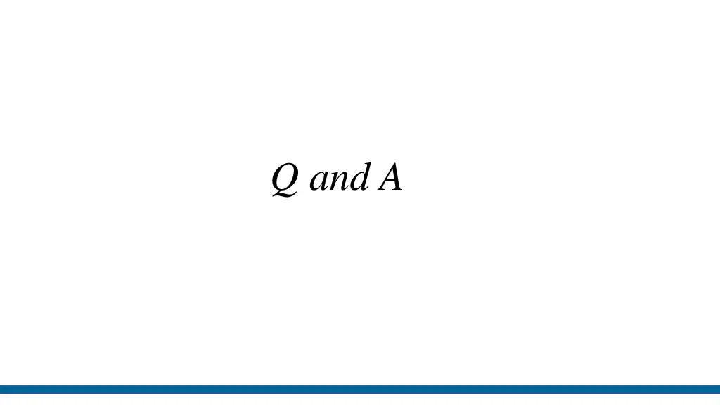 q and a