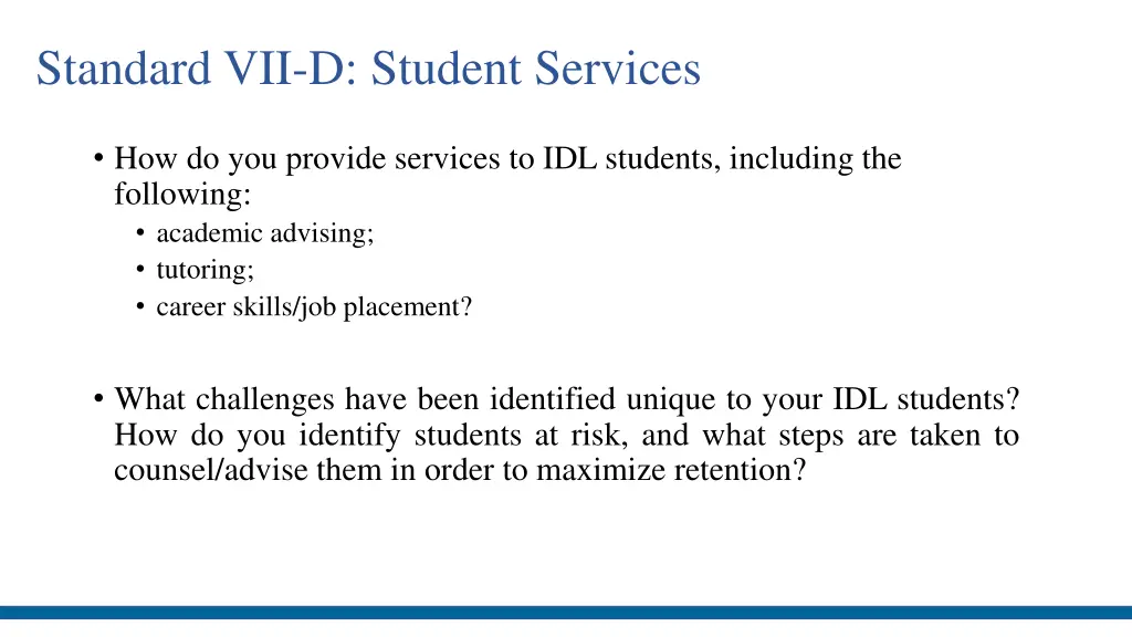 standard vii d student services 1