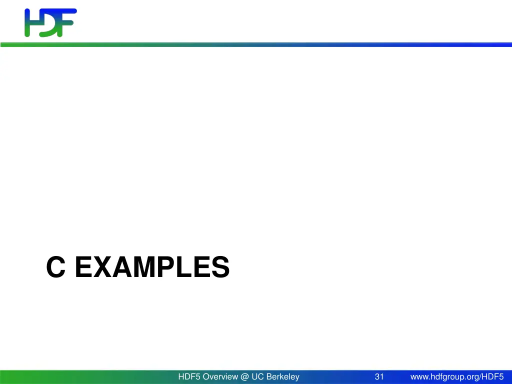 c examples