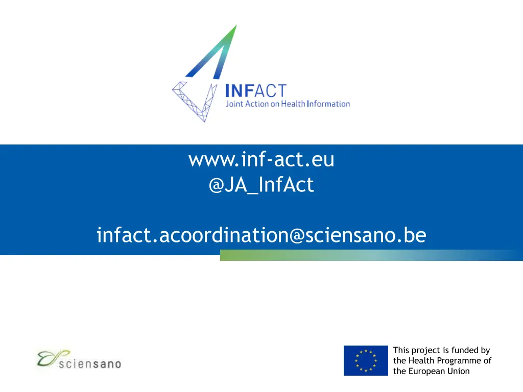 www inf act eu @ja infact
