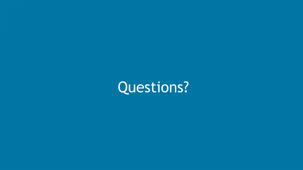 questions