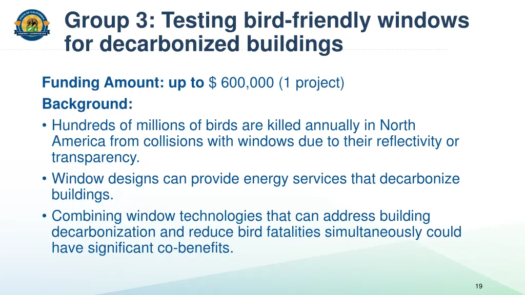 group 3 testing bird friendly windows
