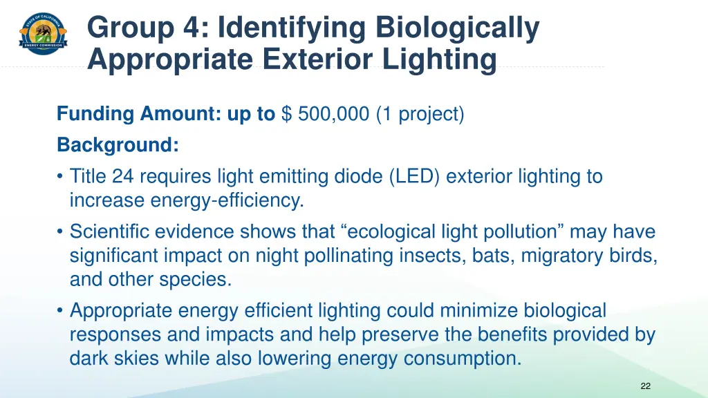 group 4 identifying biologically appropriate
