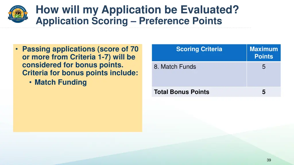 how will my application be evaluated application 2
