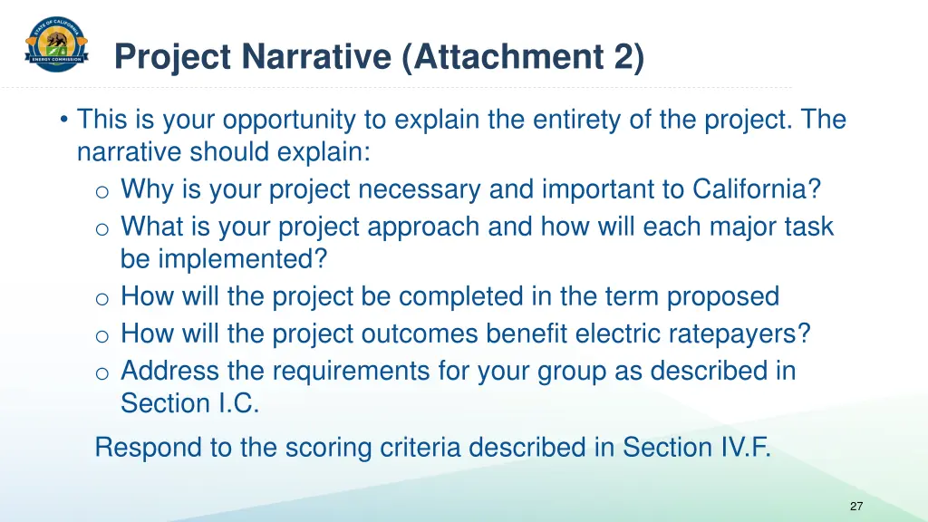 project narrative attachment 2