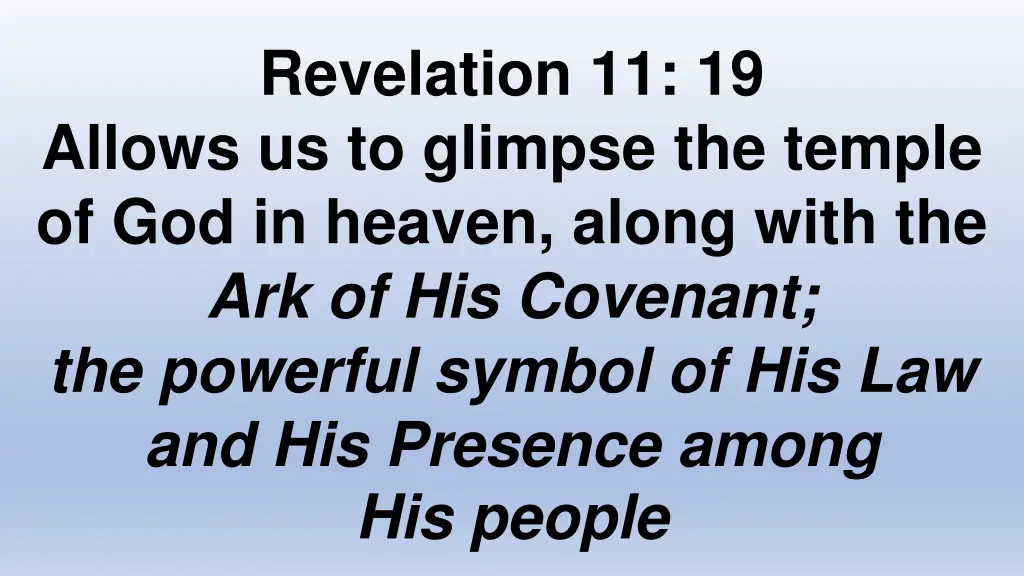 revelation 11 19 allows us to glimpse the temple