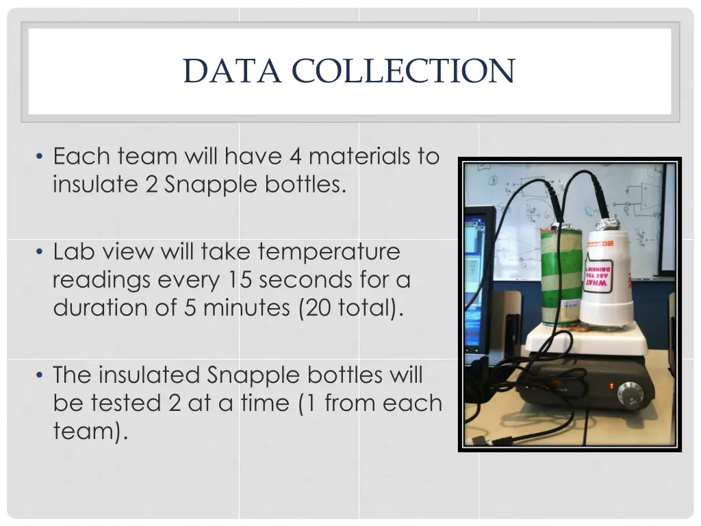 data collection