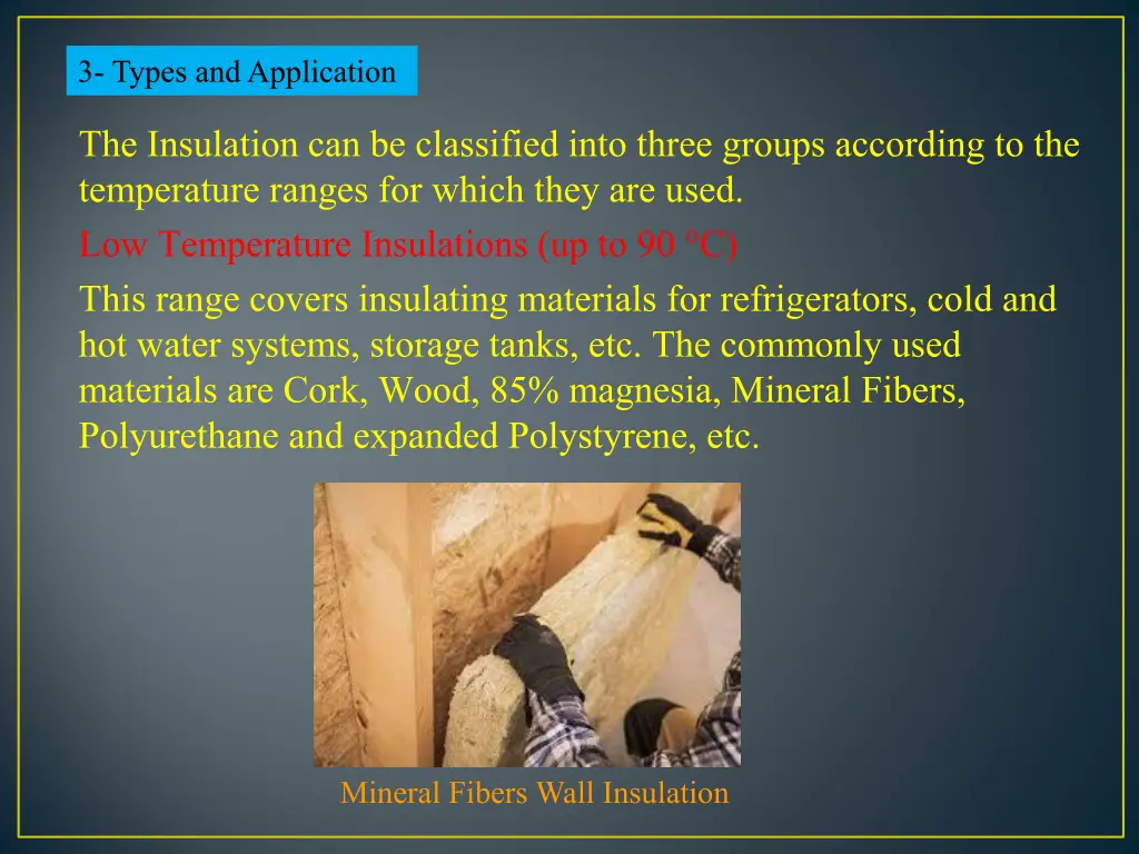 3 types and application