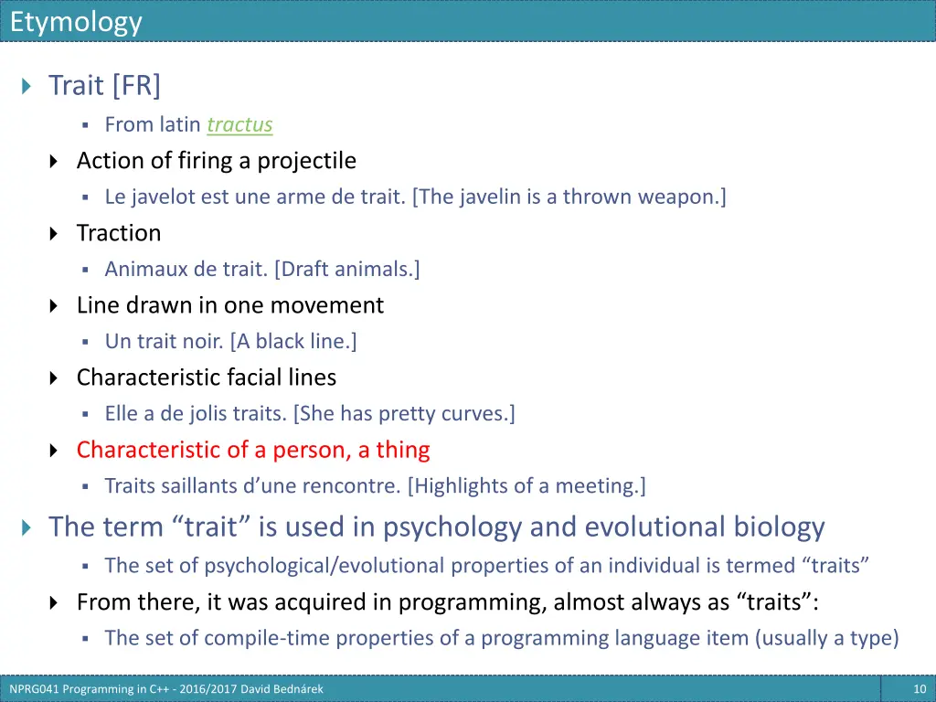 etymology