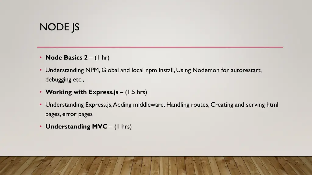 node js 1