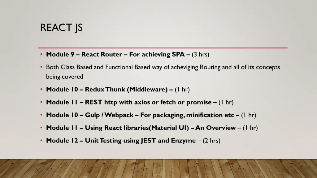 react js 10