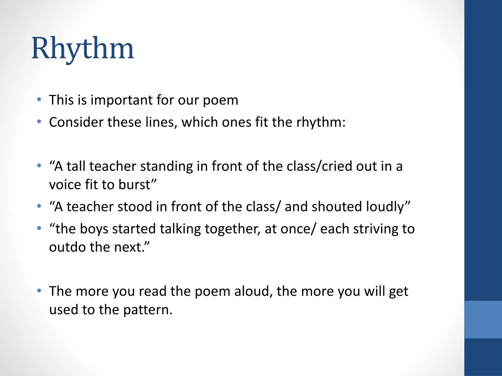 rhythm