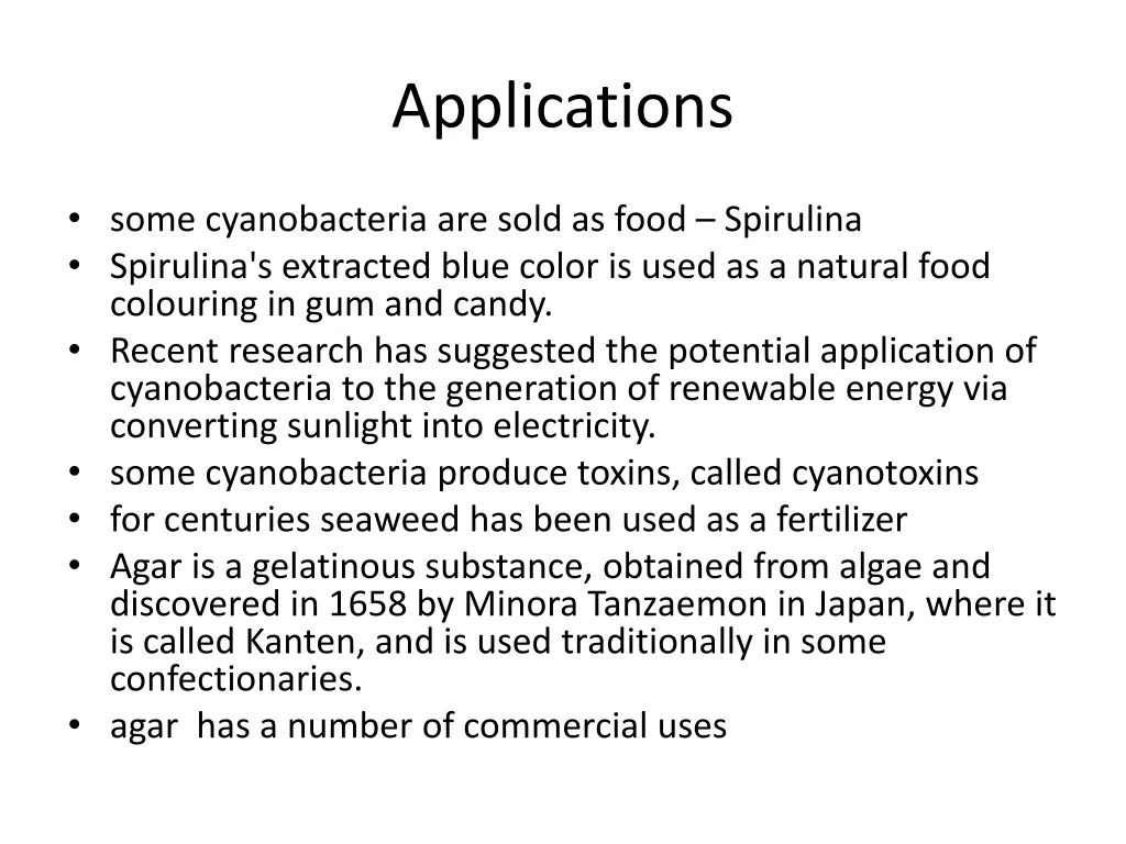 applications