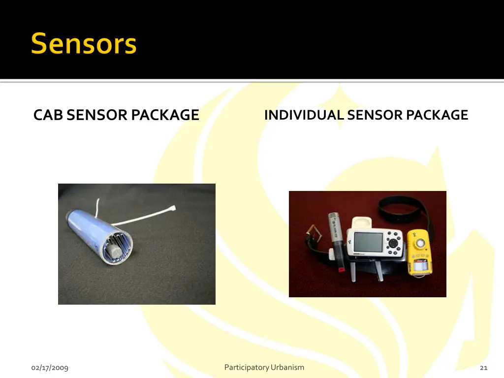 cab sensor package